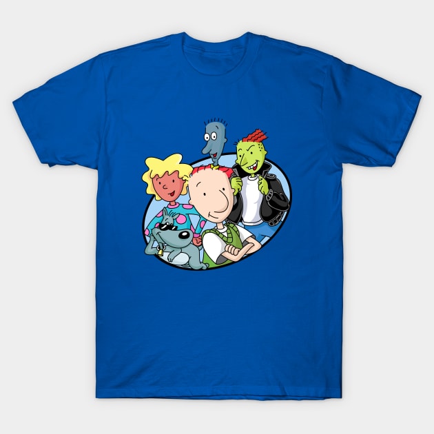 Doug Characters T-Shirt by artxlife